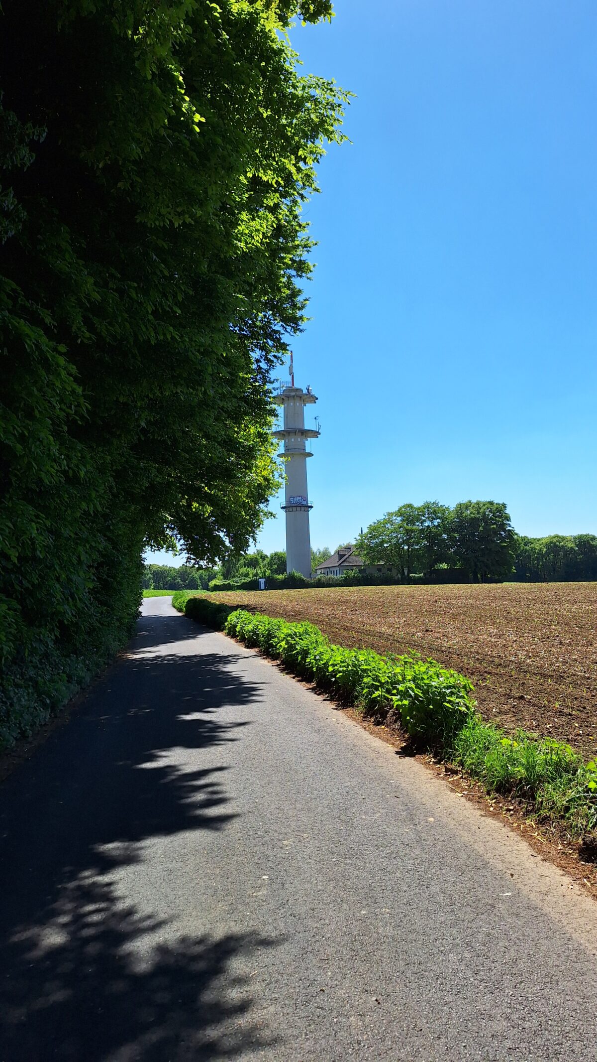 Fahrradtour zum alten Gerresheimer Fernsehturm