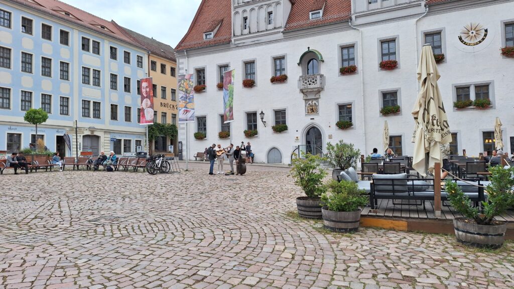 Meissen-Ratskeller mit Marktplatz
