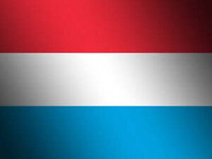 Luxemburg Luxemburgische Flagge
