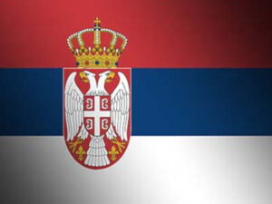 Serbien Serbische Flagge